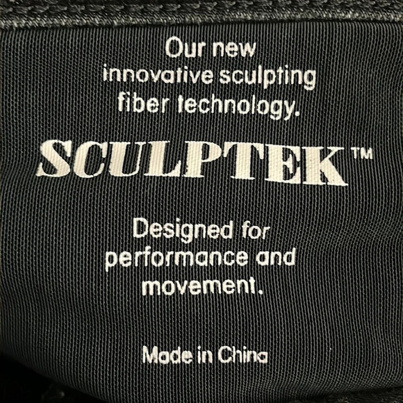 Athleta Sculptek Ankle Zip Ultra Skinny Jeans in Carbon - Size 0 - Picture 7 of 9